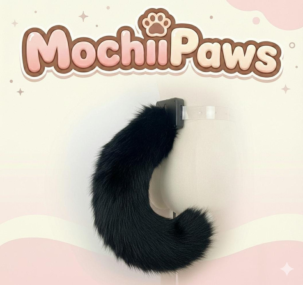 Moving Furry Tail – Electric Wagging Cat Tail for Cosplay, Kawaii Costume Accessory