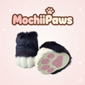 Customizable Color Furry Fursuit Paw Shoes – Custom Plush Animal Feet Boots for Cosplay