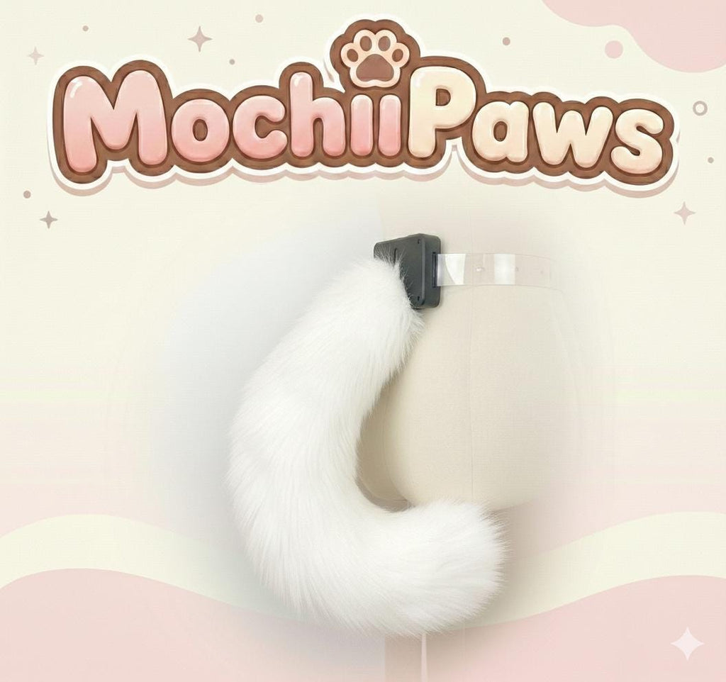 Moving Furry Tail – Electric Wagging Cat Tail for Cosplay, Kawaii Costume Accessory