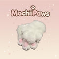 Customizable Color Furry Paw Gloves with Claws – Custom Plush Faux Fur Fursuit Paws